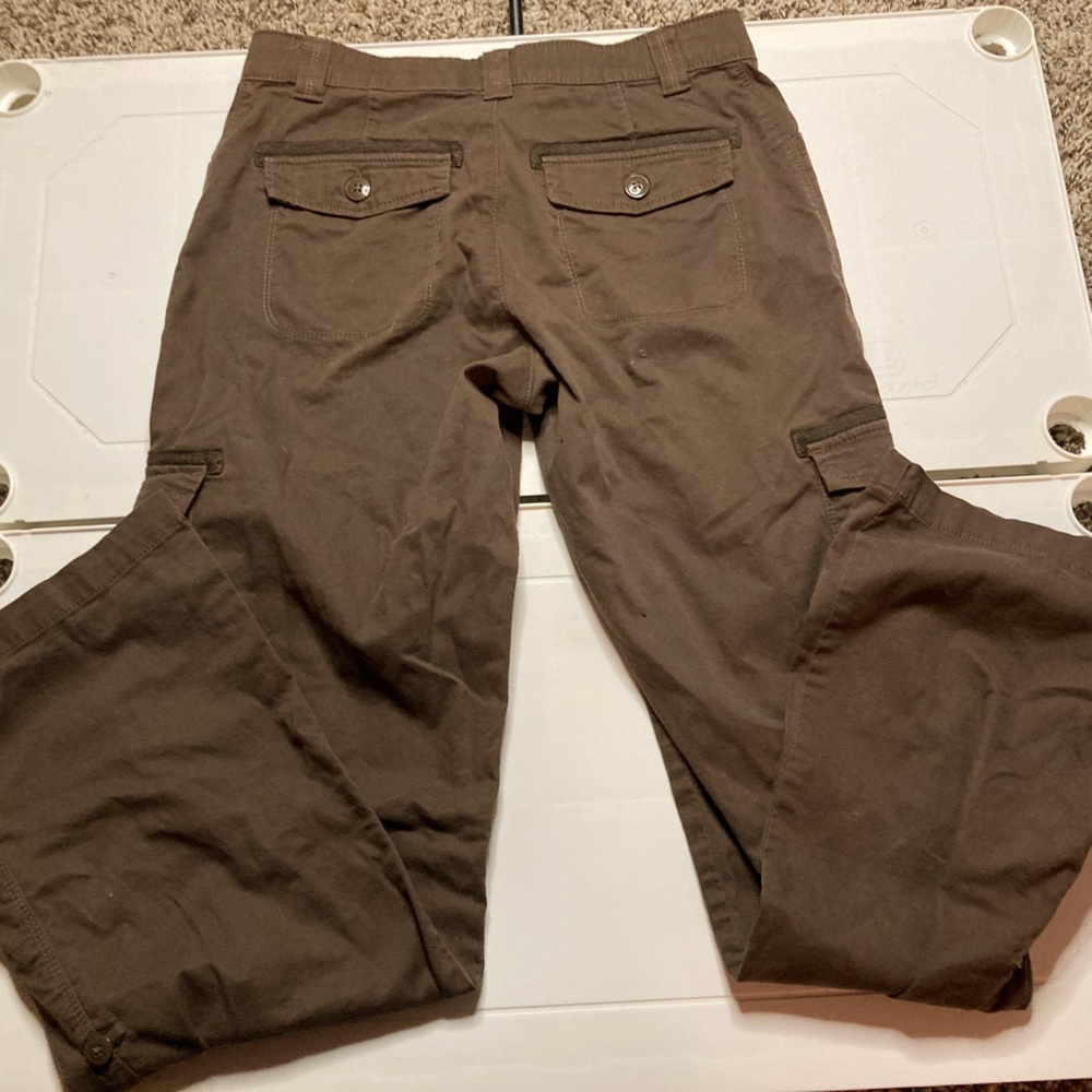 Brown cargo pants
